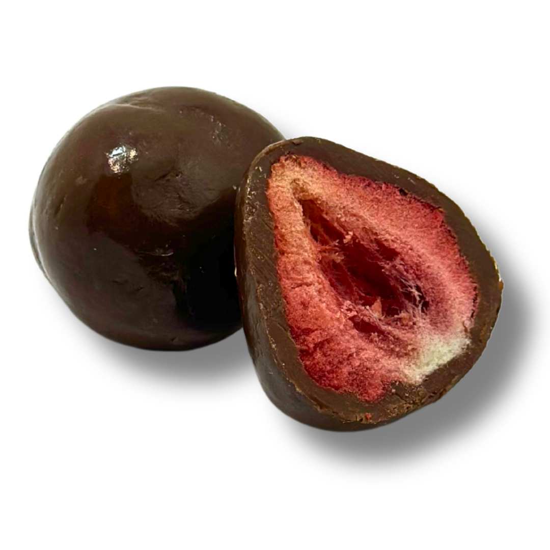 Milk Chocolate Covered Freeze Dried Strawberries